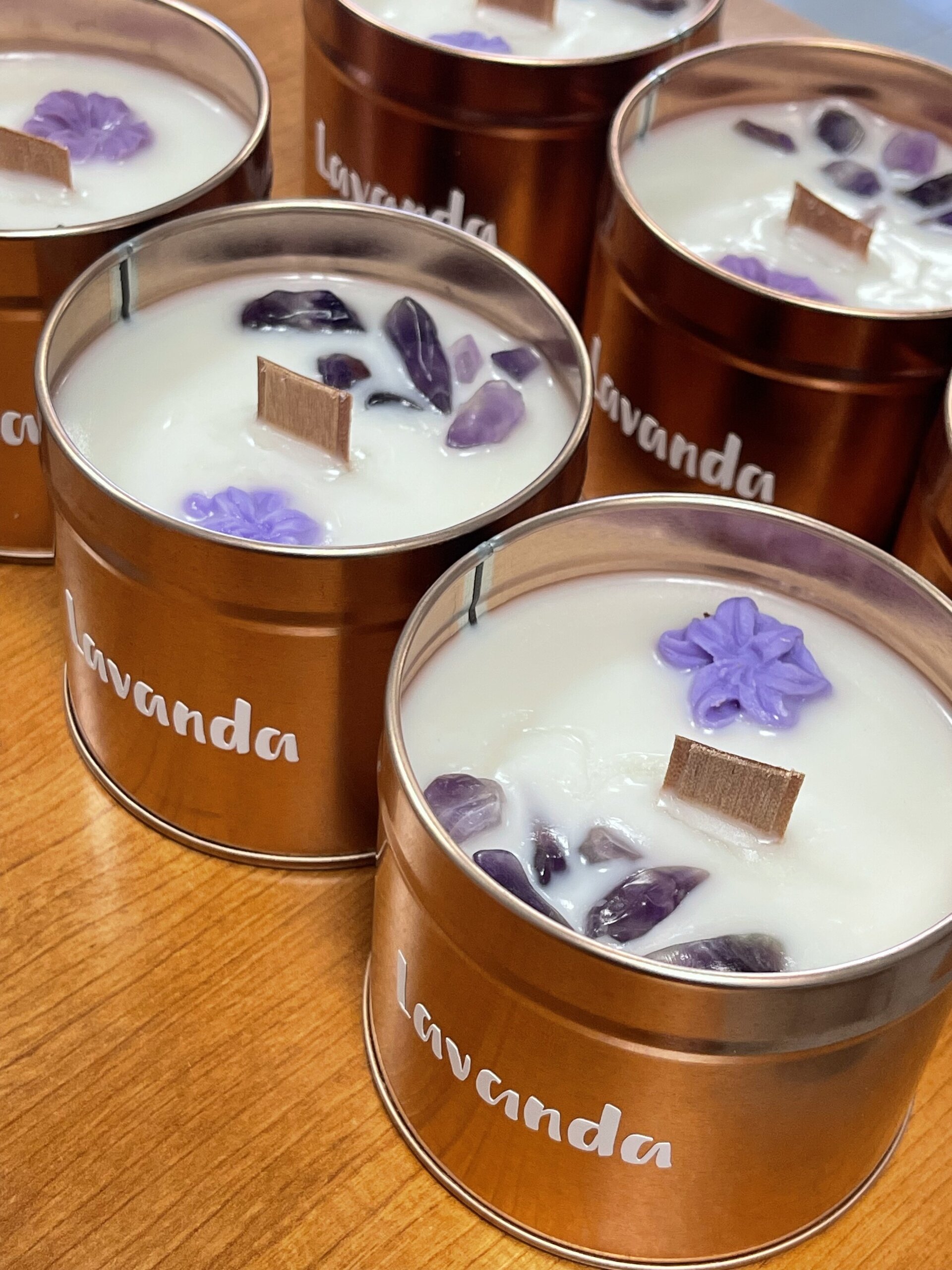 Vela aroma lavanda. - 2