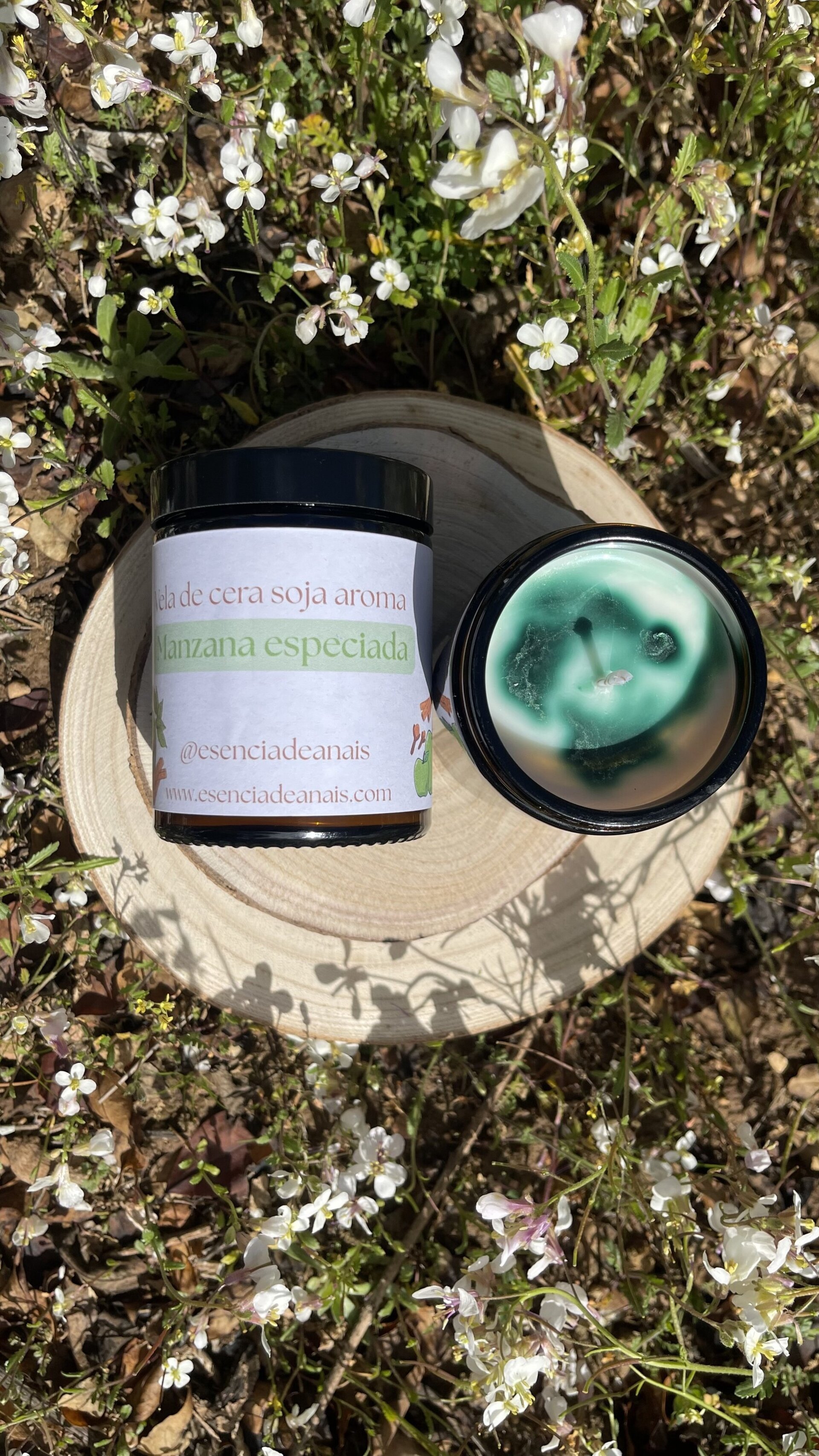 Vela manzana especiada. - 1