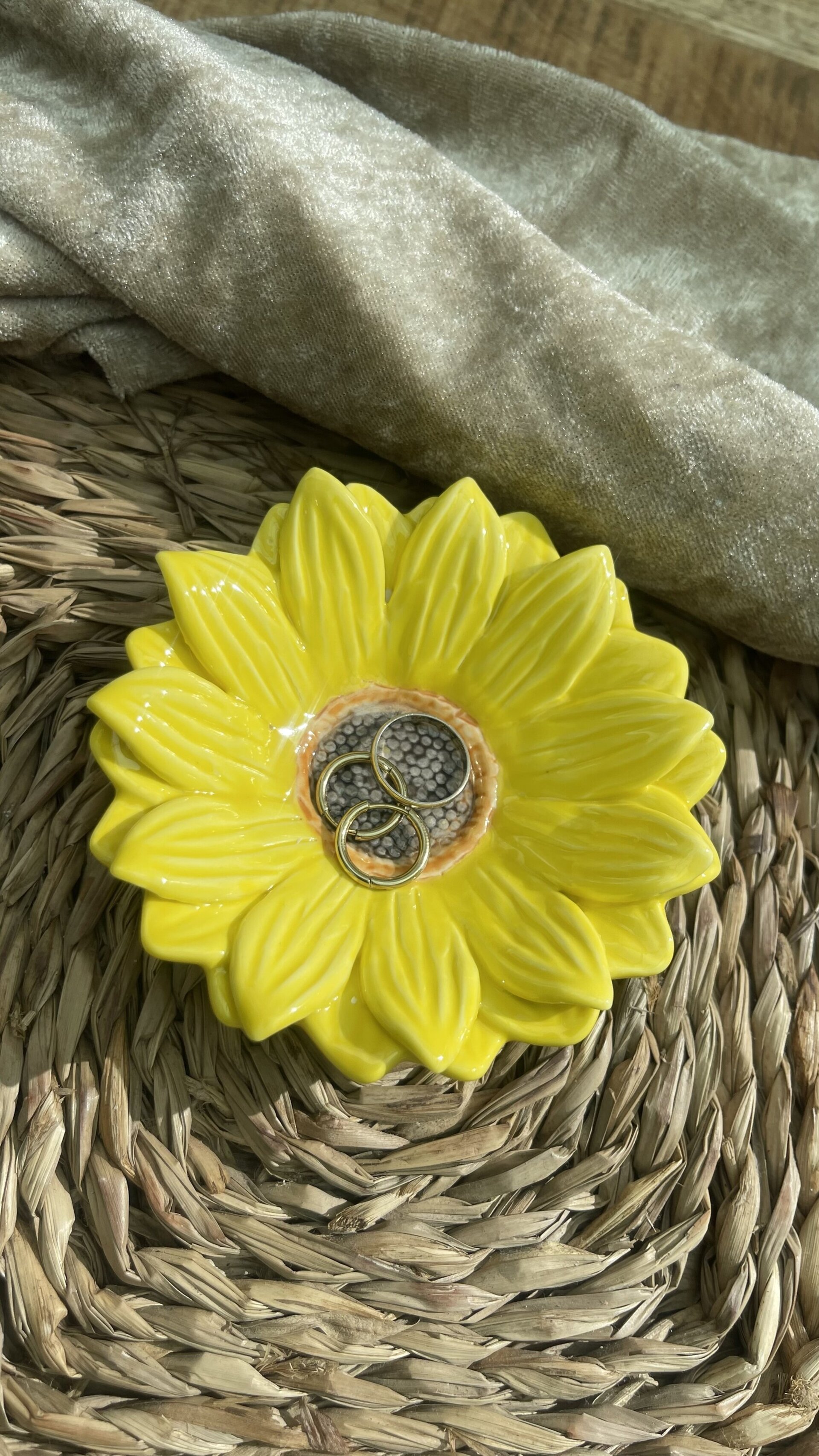 Platito Girasol. - 2