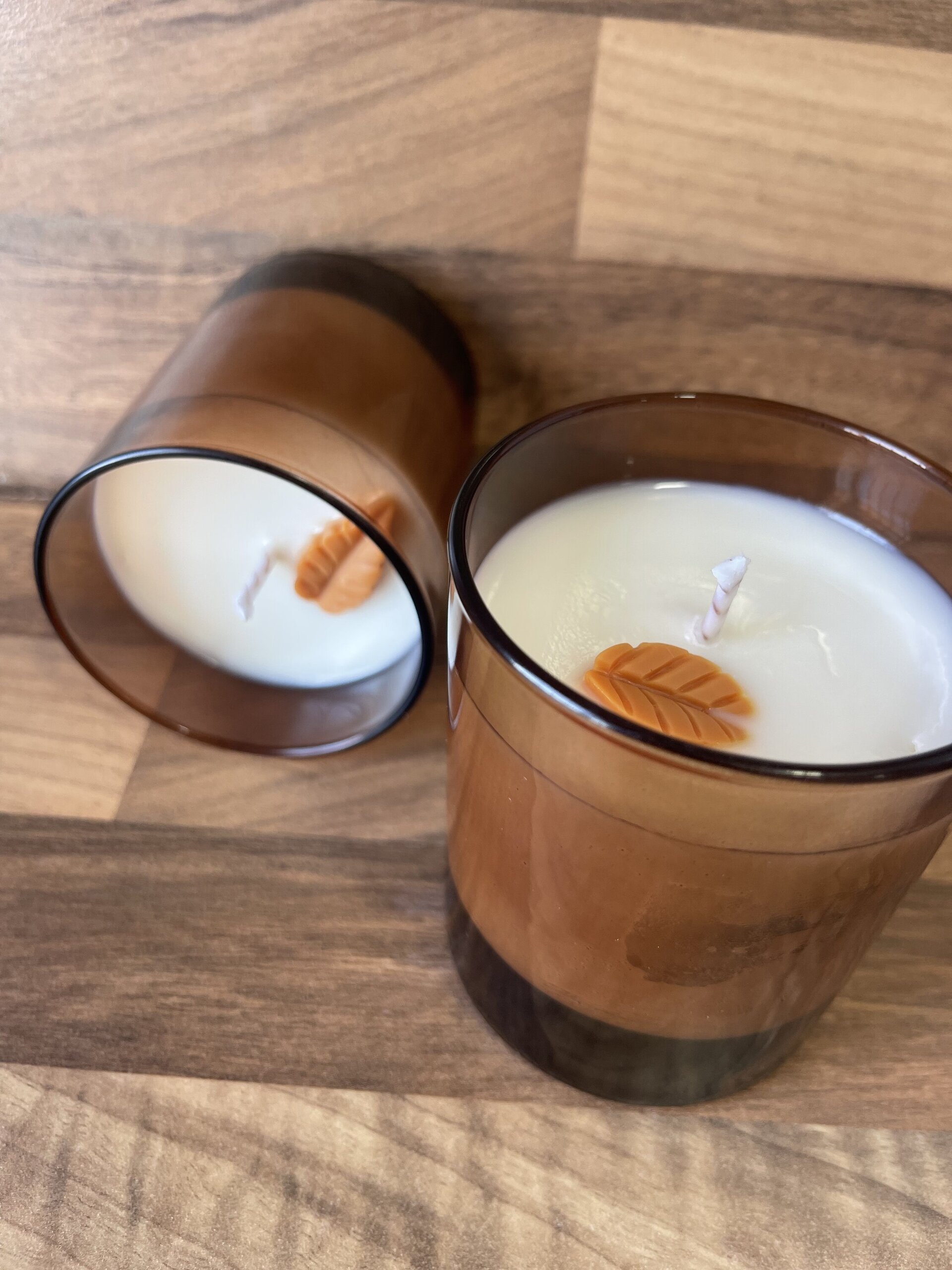 Vela aroma pastel de calabaza. - 2
