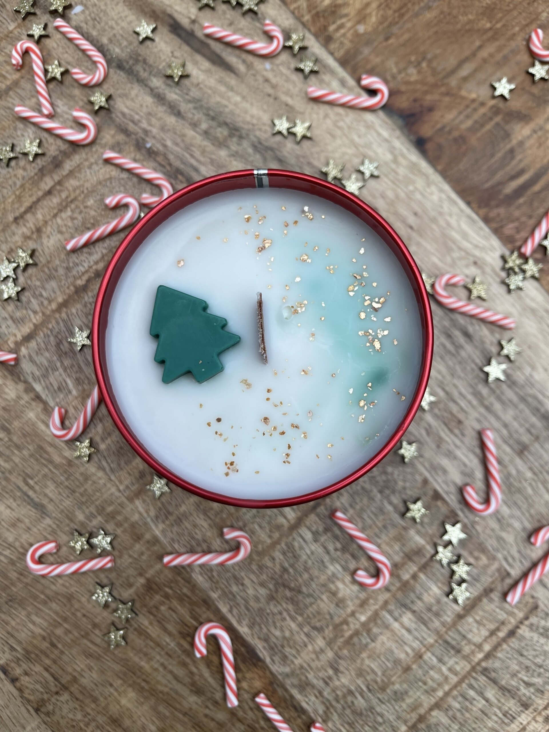 Vela aroma abeto de Navidad. - 2