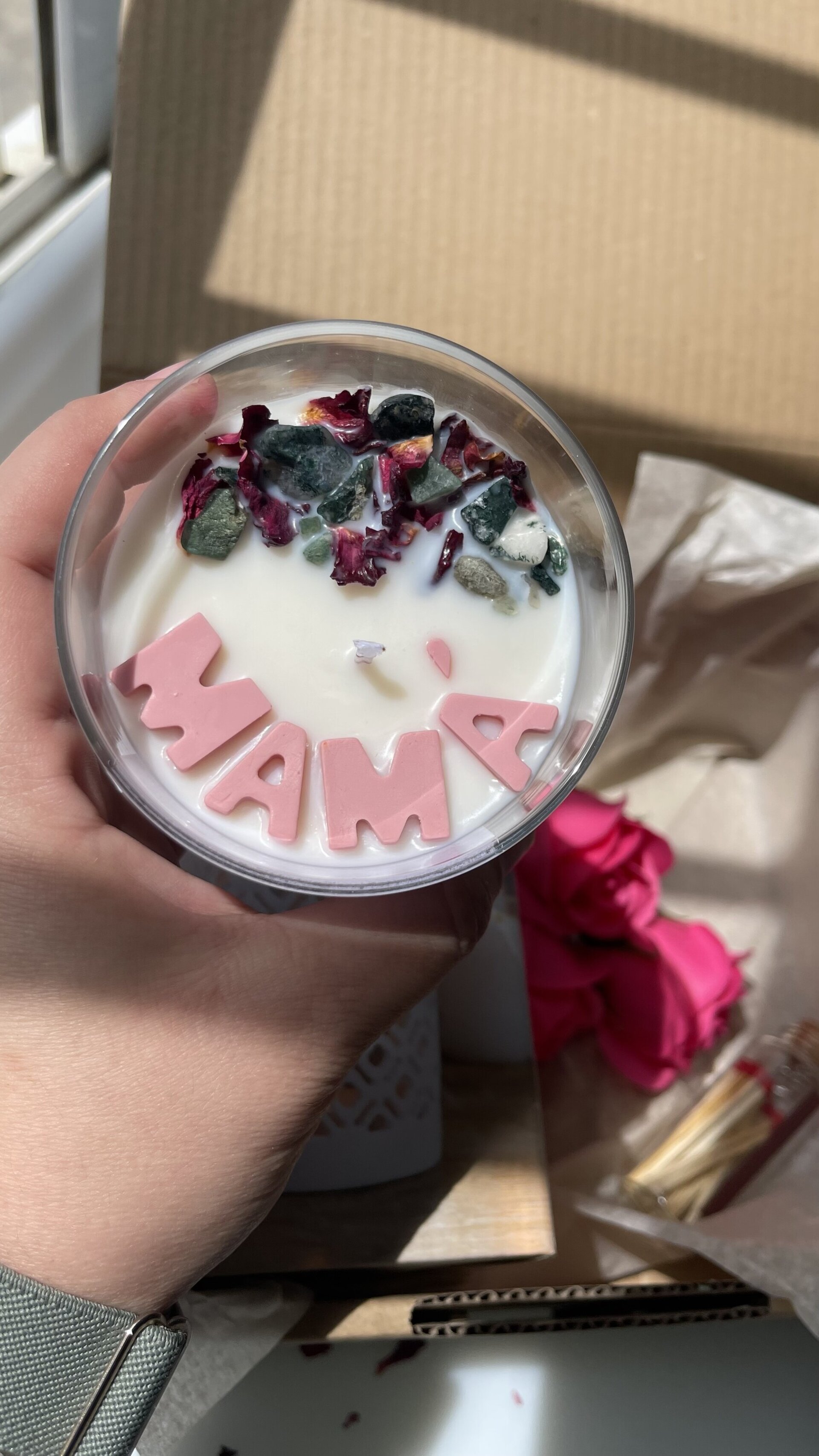 Vela día de la madre. - 2