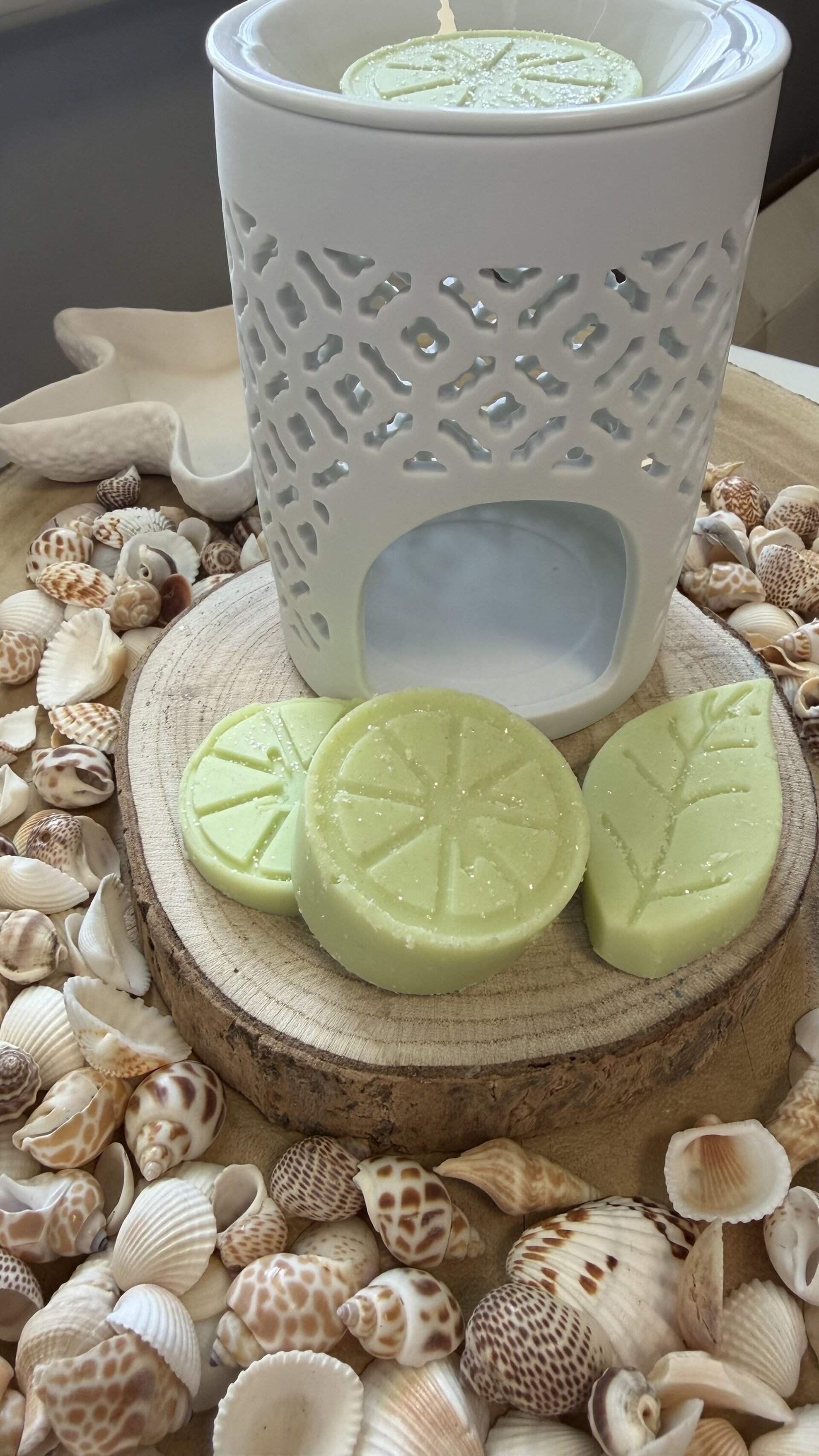 Bombones de cera de citronela. - 4