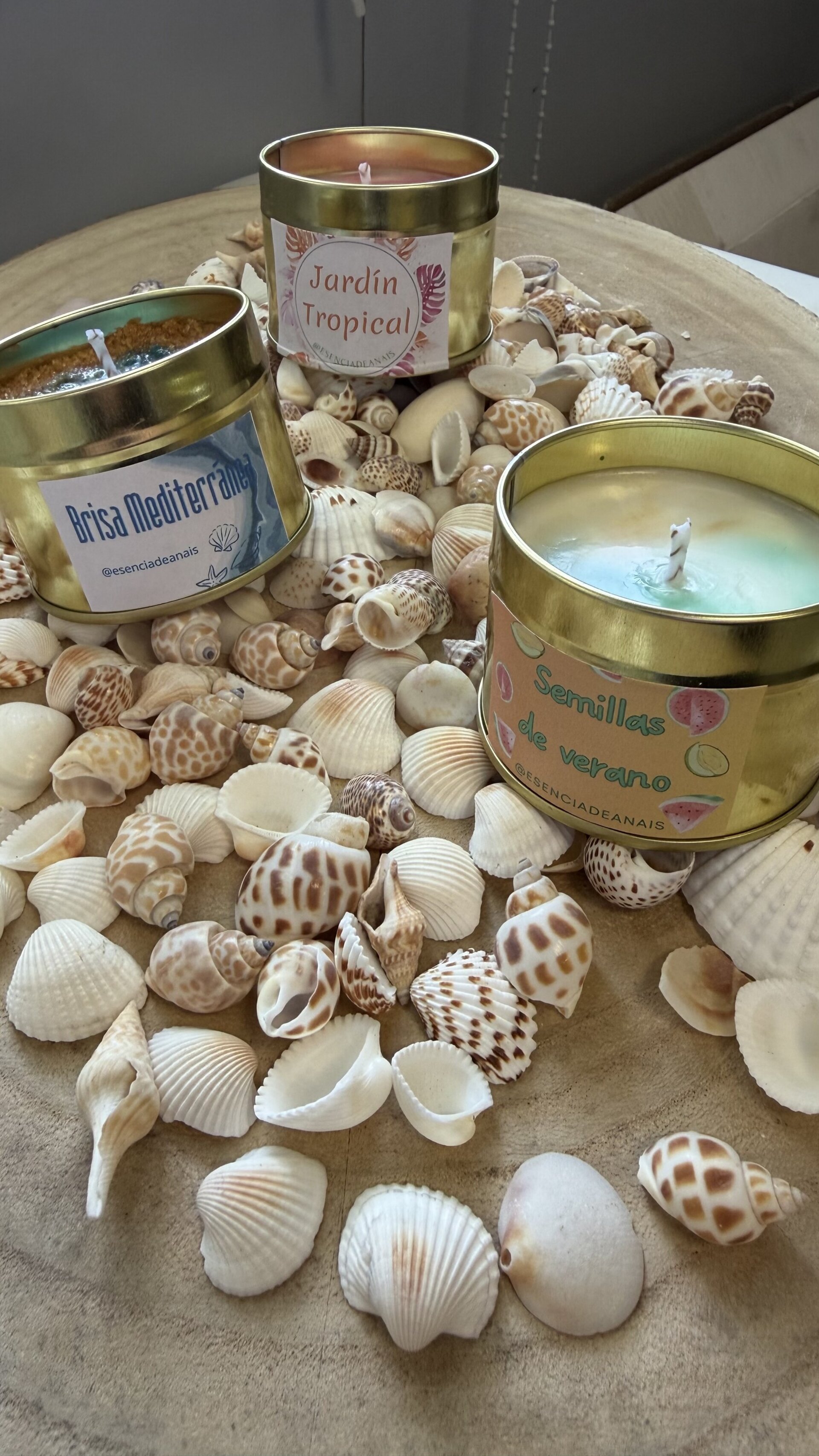 Pack velas x3 aromas de verano. - 3