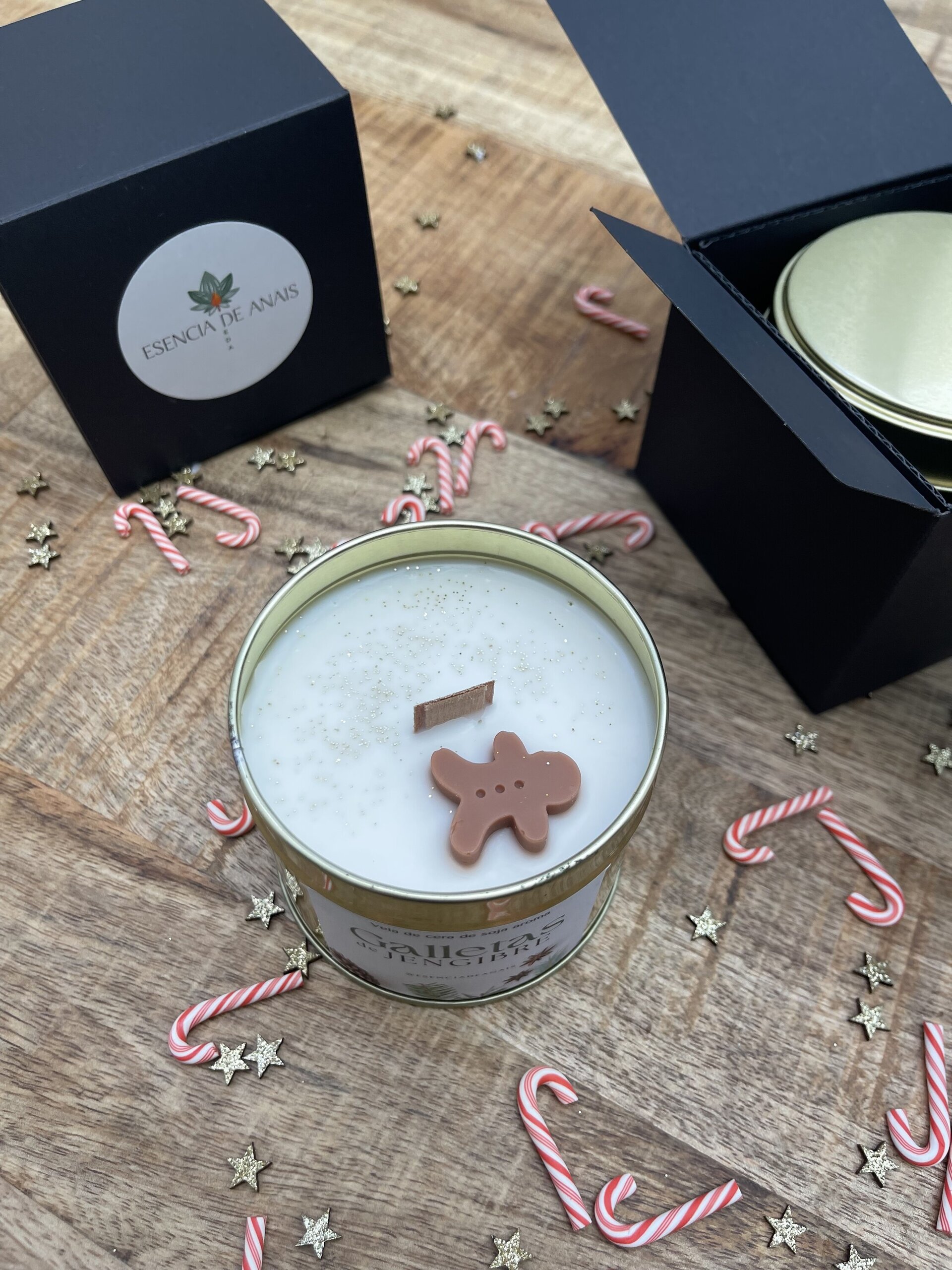 Vela aroma galletas de jengibre. - 2