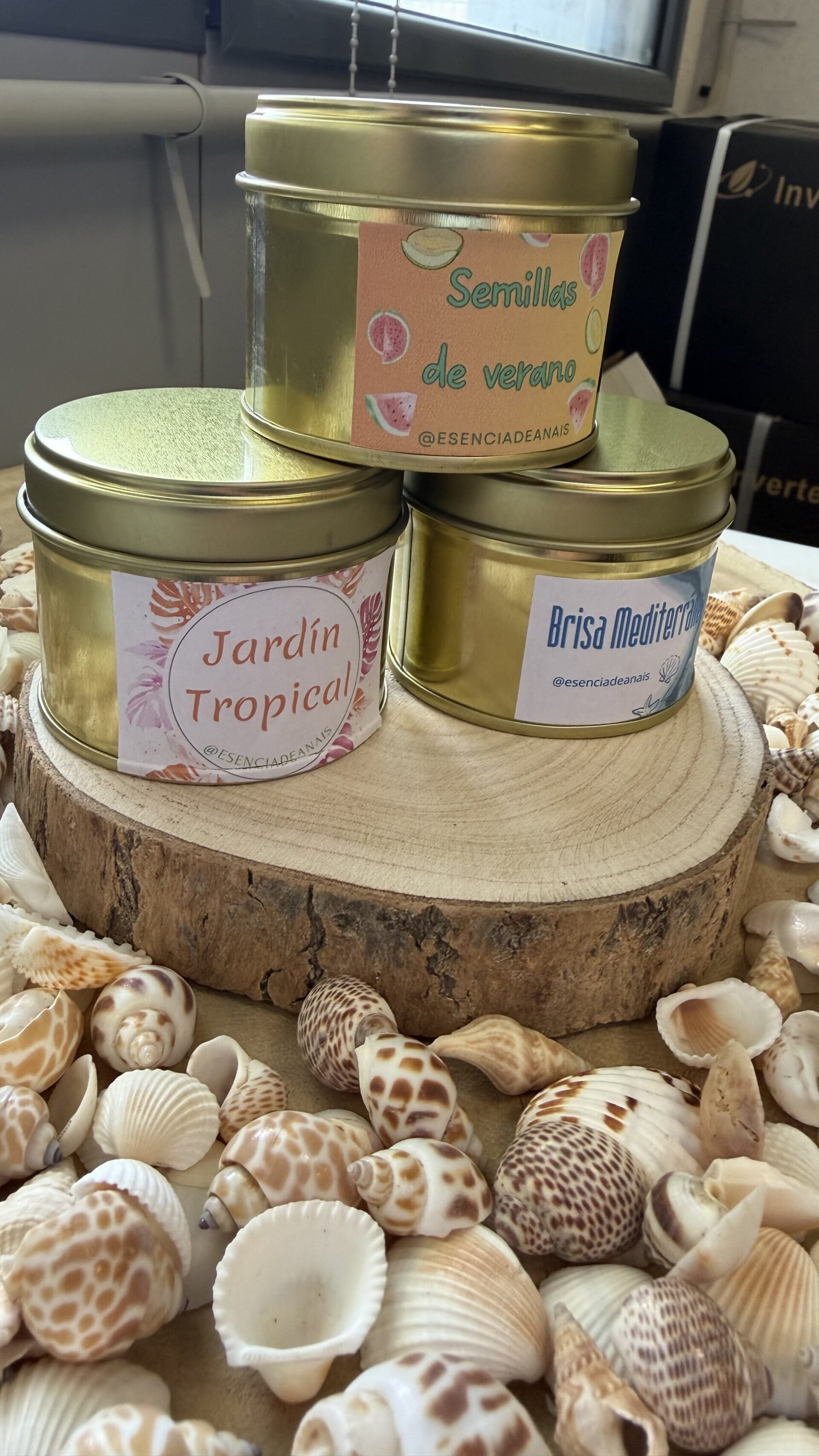 Pack velas x3 aromas de verano. - 2