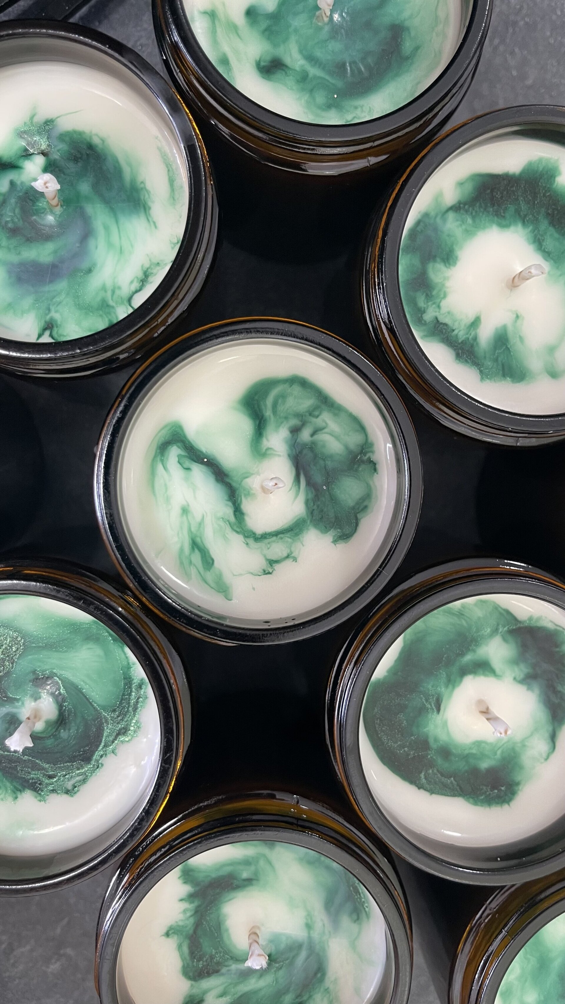 Vela manzana especiada. - 2